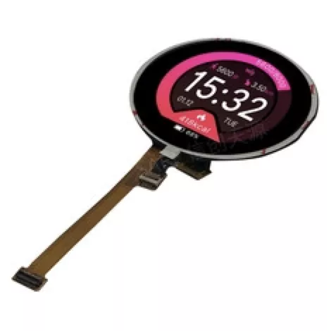 1,3 tuumaa 240x240 pyöreä IPS TFT -moduuli