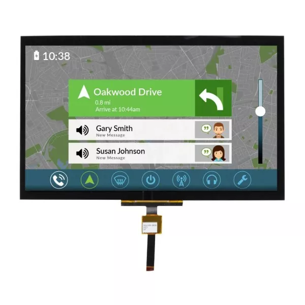 10,1 tuuman HD TFT -moduuli CTP: llä