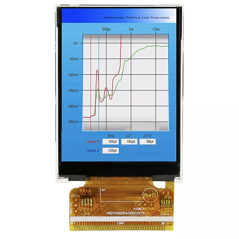 2,4 tuumaa 240x320 TFT -moduuli