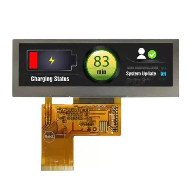 Missä ovat autoissa ja instrumenteissa yleisesti käytetyt tankotyyppiset TFT-moduulit