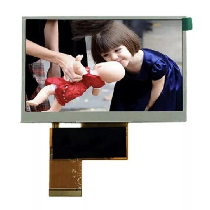 4,3 tuumaa 480x272 TFT -moduuli
