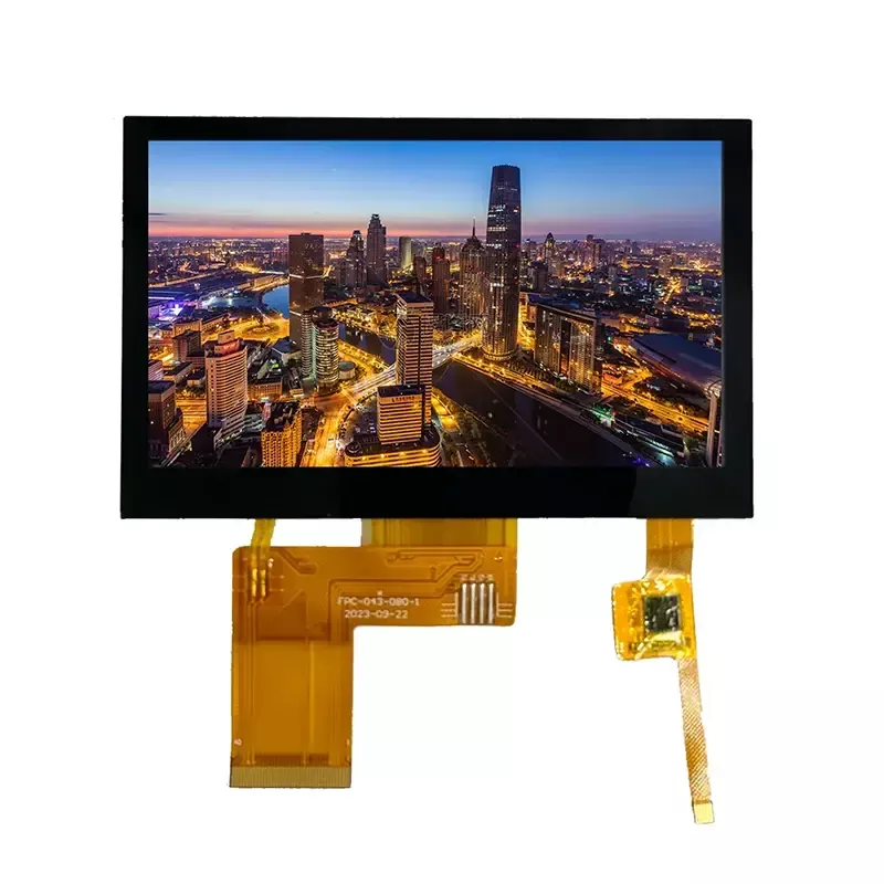 4,3 tuuman kapasitiivinen kosketus 480x272 TFT -moduuli