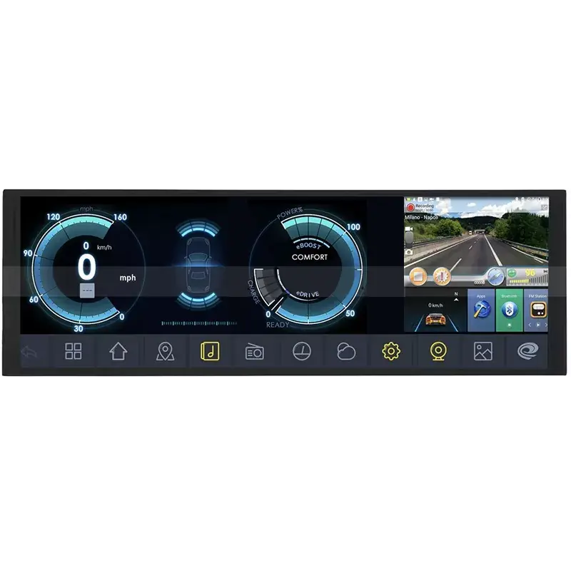 7,84 tuumaa 400x1280 bar IPS TFT -moduuli