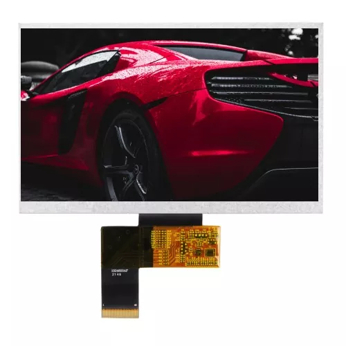 7 tuumaa 1024 × 600 LVD IPS TFT LCD