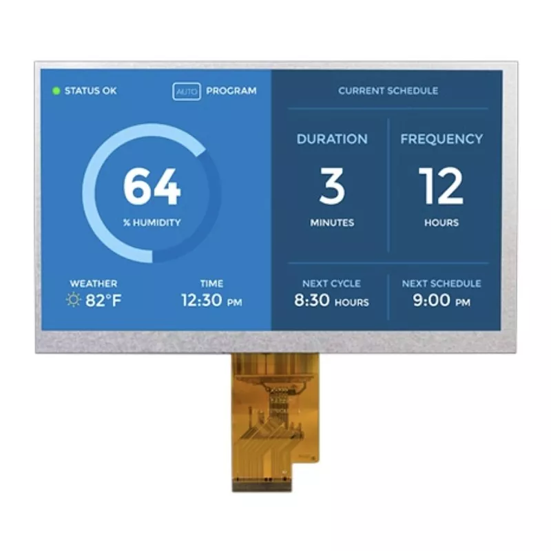 7 tuuman 1024x600 LVD -TFT -moduuli
