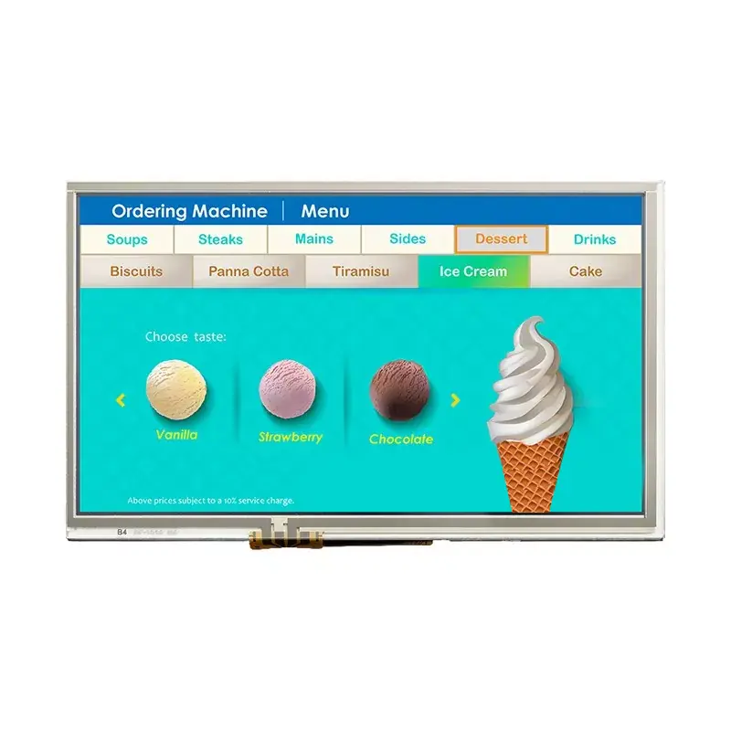 7 tuumaa 800*480 IPS TFT -moduuli