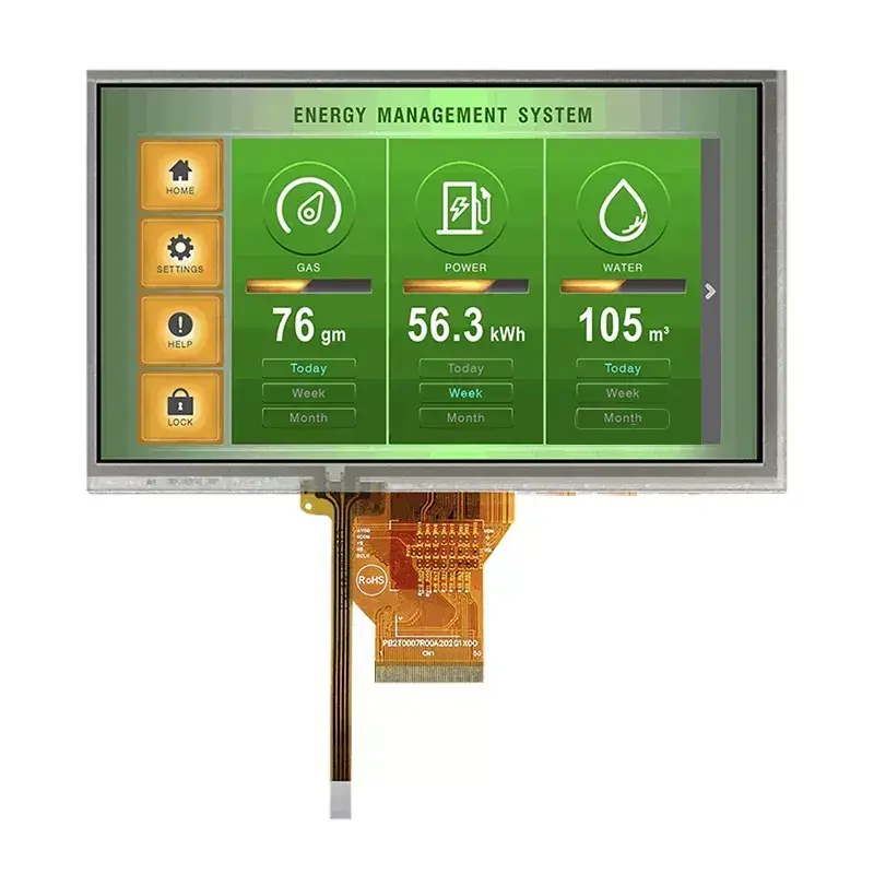 7 tuuman IPS -resistiivinen Touch TFT -moduuli