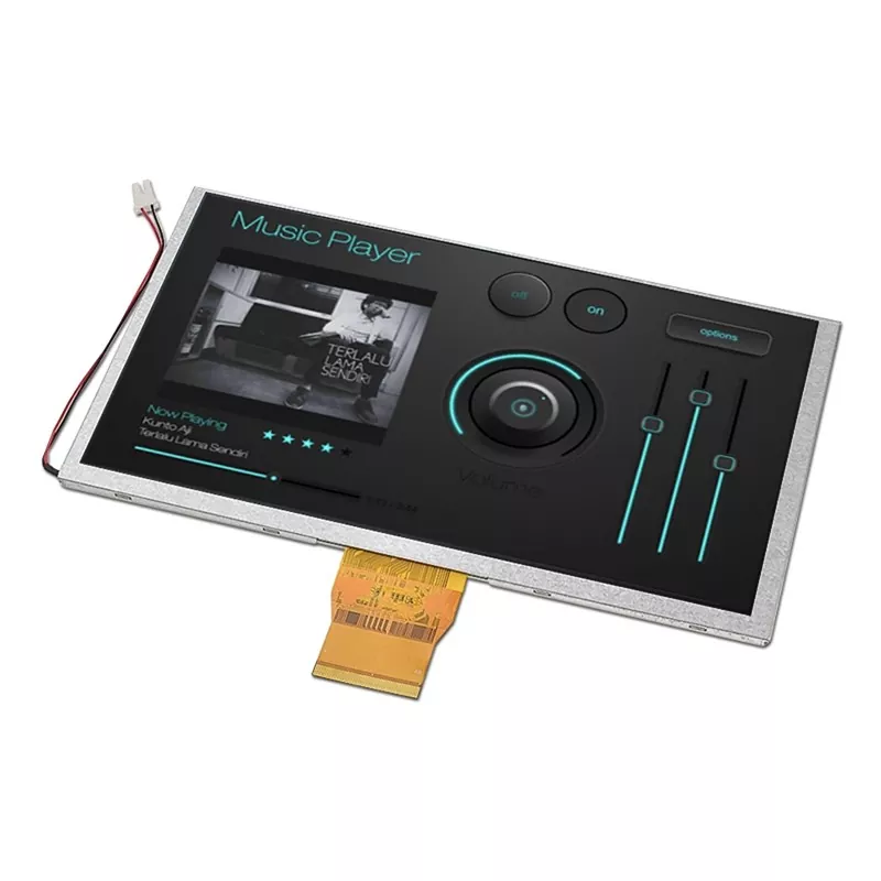 9 tuumaa 1024x600 IPS TFT -moduuli