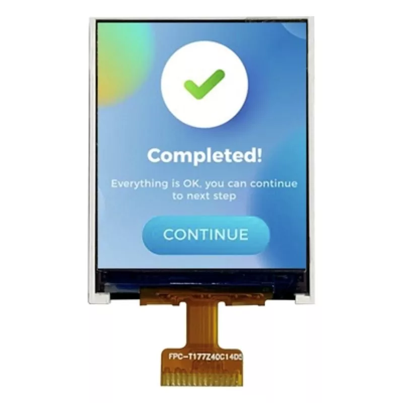 Muotokuva 1,77 tuuman TFT LCD -näyttö SPI 128x160 ST7735 -ohjain